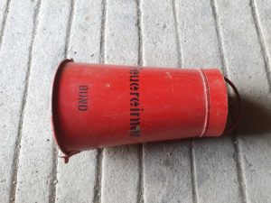 Feuereimer, Löscheimer Bundeswehr