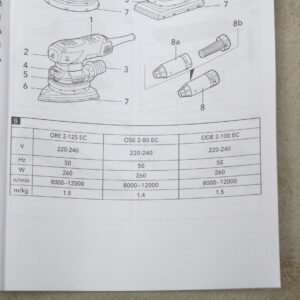 FLEX Kompakter Schwingschleifer mit Drehzahlregelung OSE 2-80 EC 468.932 – Bild 6