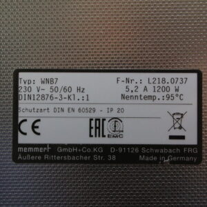 Memmert WNB 7 Wasserbad WNB7 Rezepturbad – Bild 5
