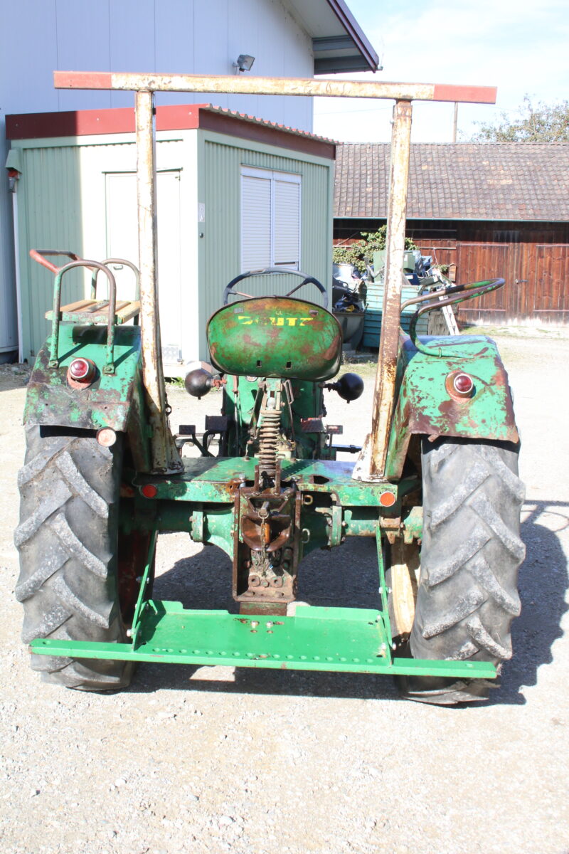 Deutz F2L 612 Oldtimer Traktor Bulldog Schlepper Trekker inkl. Fahrzeugschein – Bild 5