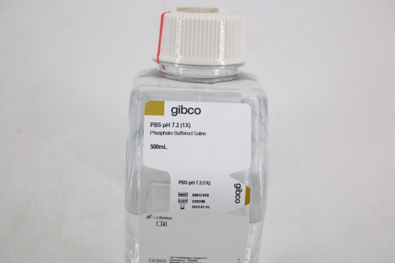 Gibco PBS pH 7.2 (1x) 500 ml Phosphatgepufferte Salzlösung Phosphate Buffered – Bild 2