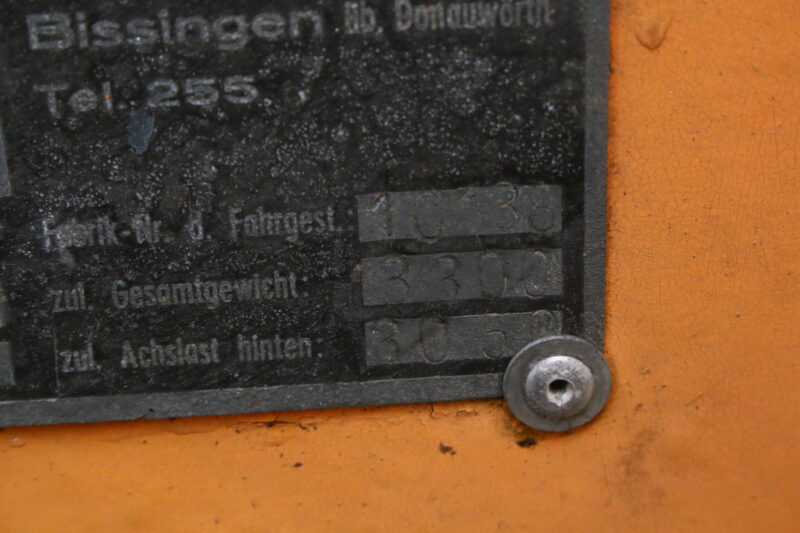 J. Finkl Maschinenanhänger Anhänger zul. Gesamtgew. 3300 kg – Bild 13