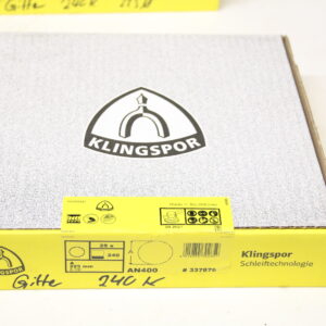 Klingspor AN 400 Schleifgitter Schleifscheibe Gitterscheiben 225 mm Korn 240