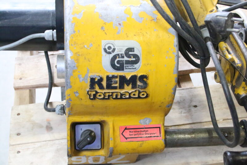 Rems Tornado 2000 Gewindeschneidmaschine Gewindeschneider – Bild 5