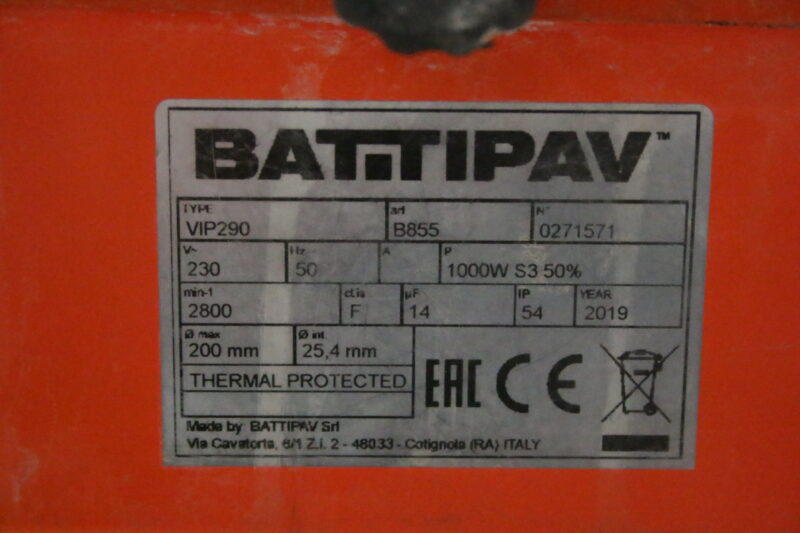 Battipav VIP 290 Elektrischer Fliesenschneider Fliesenschneidmaschine Nass 110cm – Bild 5