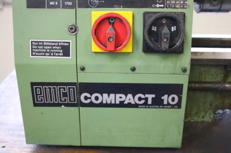 Drehbank Emco Compact 10 Drehmaschine Metalldrehmaschine Tischdrehbank – Bild 4