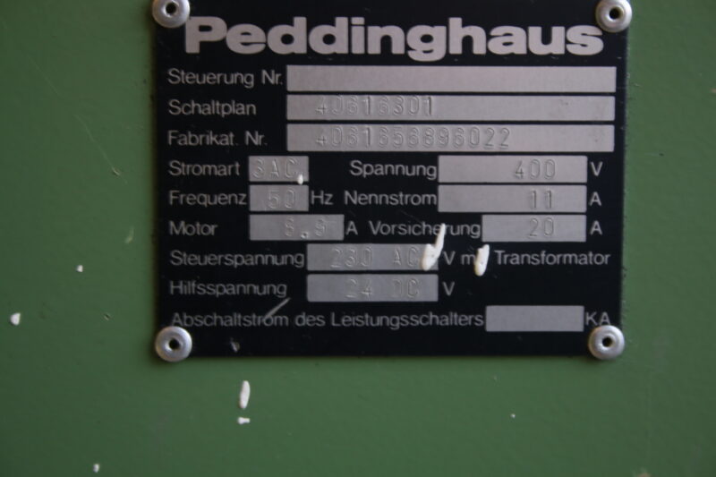 Peddinghaus Peddiworker 502 Stanze Profilstahlschere Lochstanze Profilschere – Bild 10