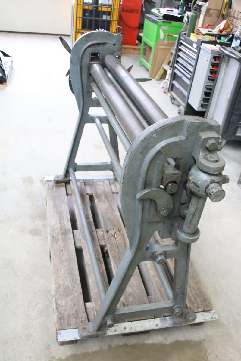 Rundbiegemaschine Drei - Walzen Walzenmaschine Biegemaschine 1150 mm – Bild 2