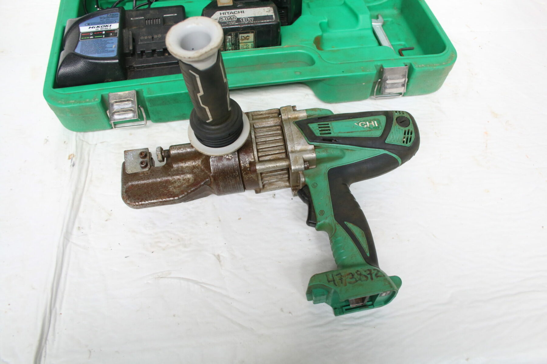 Bendof Hitachi DC 16MB3 Baustahlschneider hydraulischer Stahlschneider Nr. 3 – Bild 2