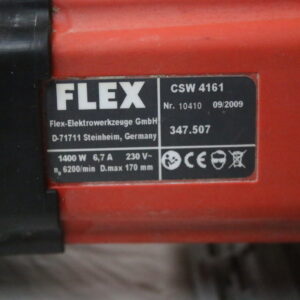FLEX CSW 4161 Diamant-Steintrenner Steintrennsäge Säge Steinsäge CSW4161 – Bild 6