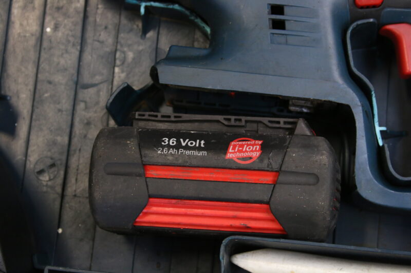 Bosch GBH 36 VF-LI Professional Akku Bohrhammer Abbruchhammer Schlaghammer – Bild 2