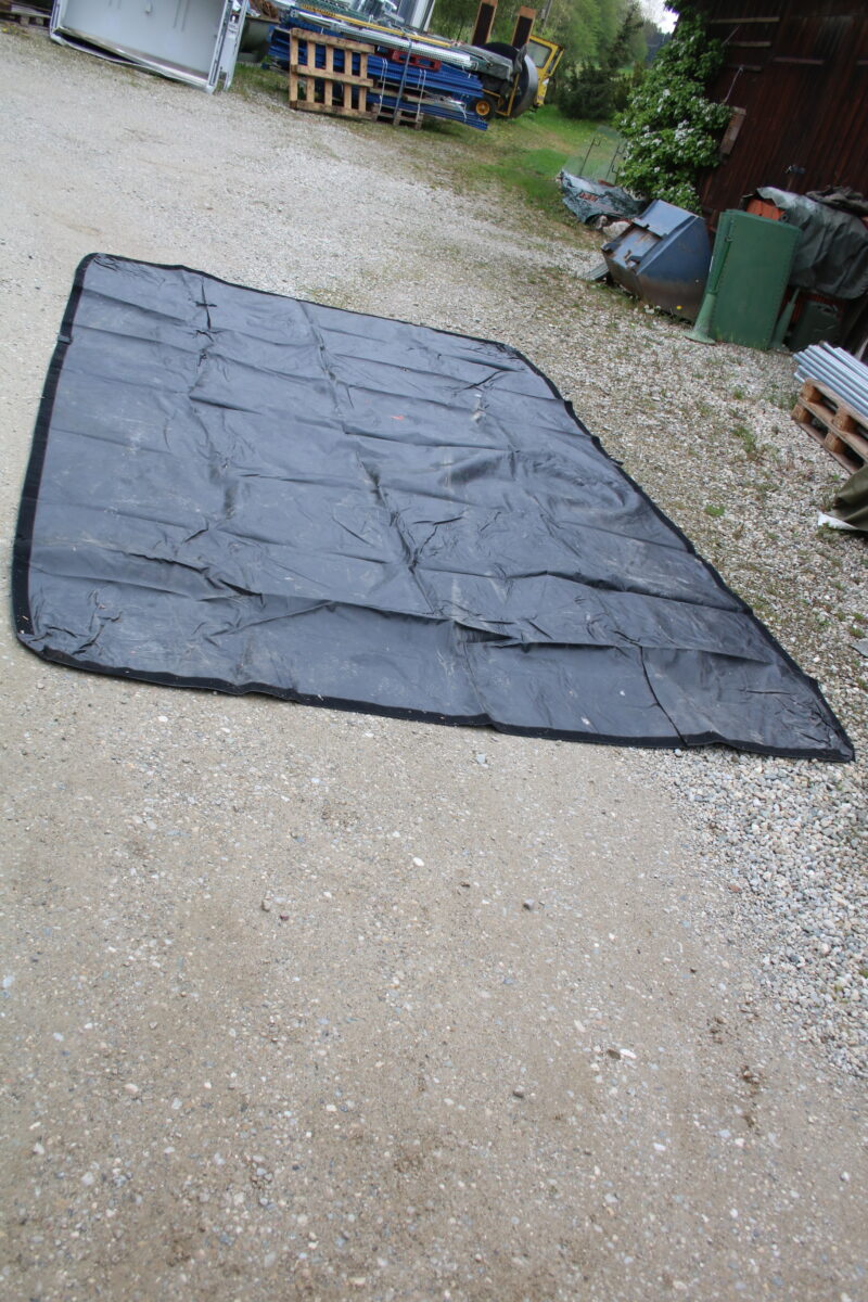 Flextents Zelt Faltgarage FleX Carcover 2,5x4,25m Schwarz Partyzelt – Bild 11