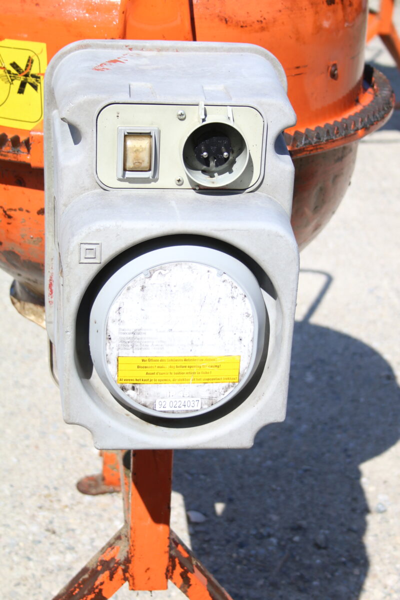 Lescha SM 145 S Betonmischer mit Motor 145l Mörtelmischer Zementmischer – Bild 6