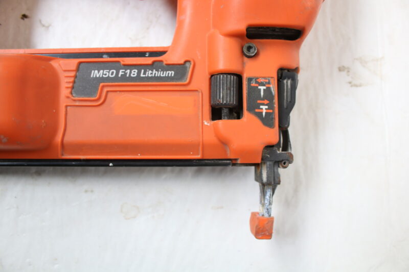 Paslode IM50 F18 Lithium Impulse Stiftnagler Impulsnagler Stauchkopnagler Gas – Bild 3