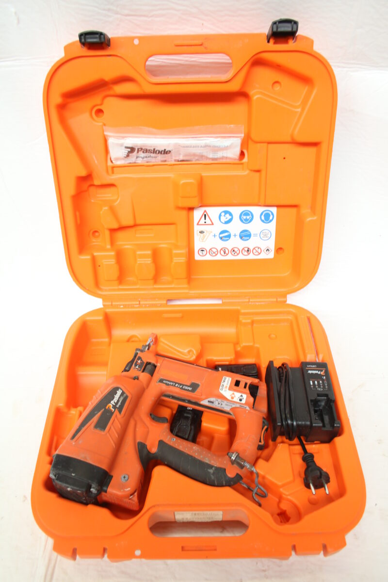 Paslode IM50 F18 Lithium Impulse Stiftnagler Impulsnagler Stauchkopnagler Gas