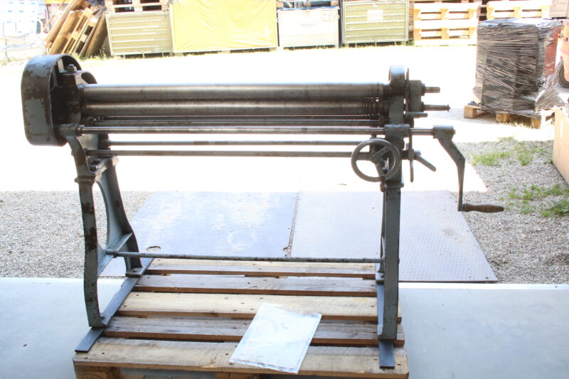 RAS 400/I Rundwalzenmaschine Blechrundbiegemaschine 3 Walzen Abkantbank 400.1