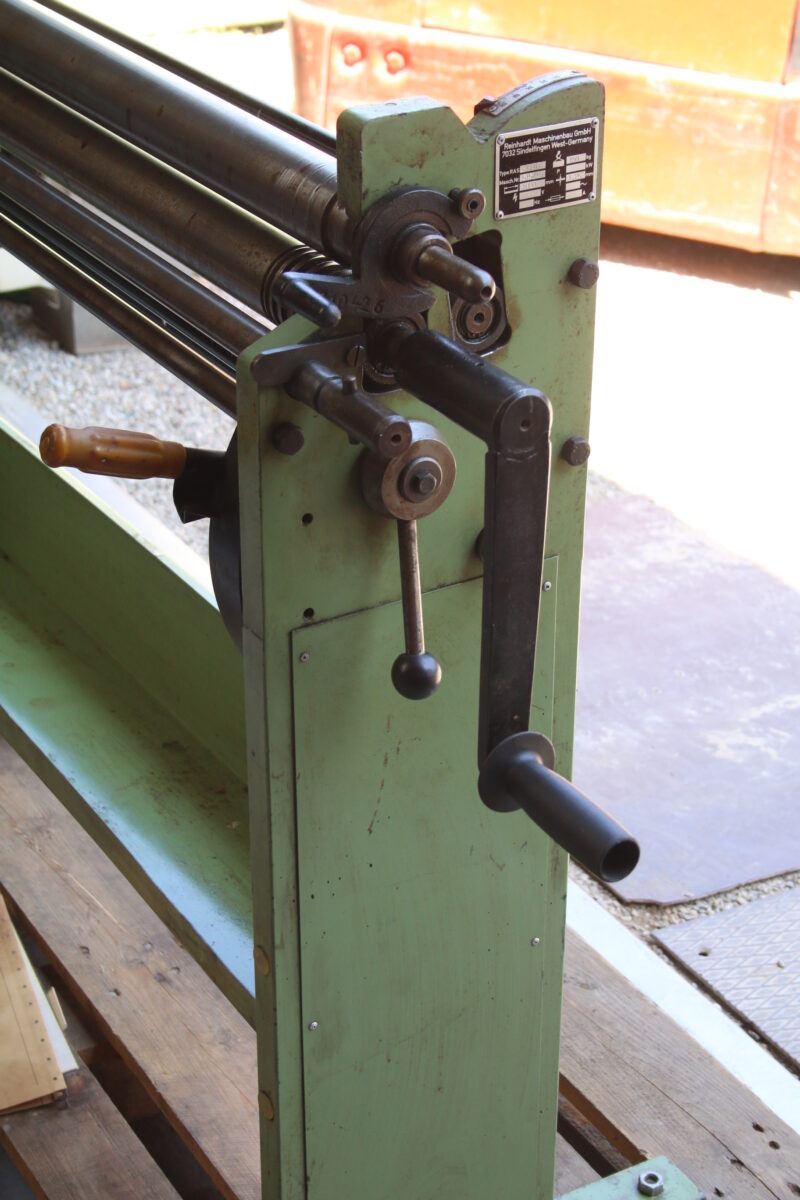RAS 41.10 Rundwalzenmaschine Blechrundbiegemaschine 3 Walzen Biegemaschine – Bild 4