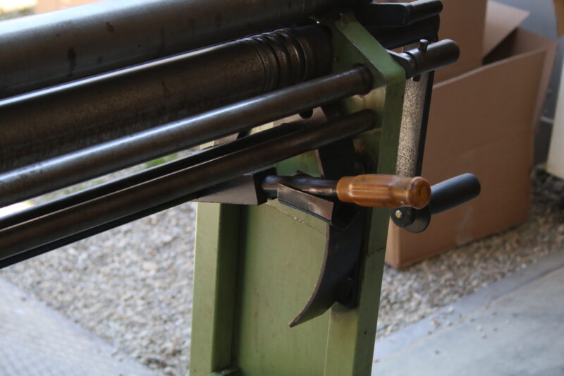 RAS 41.10 Rundwalzenmaschine Blechrundbiegemaschine 3 Walzen Biegemaschine – Bild 5