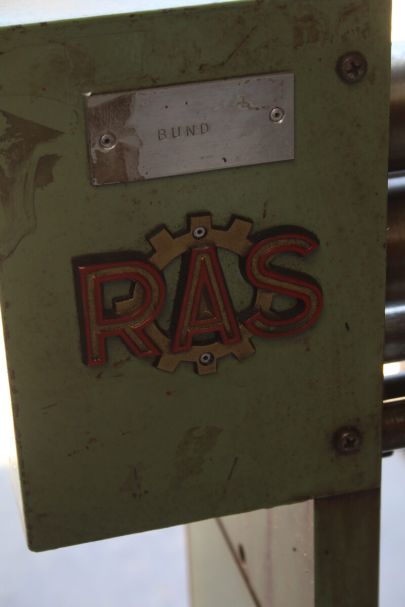 RAS 41.10 Rundwalzenmaschine Blechrundbiegemaschine 3 Walzen Biegemaschine – Bild 6