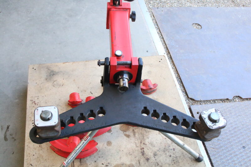 Rothenberger ROBULL Typ E, 3/8-2" Rohrbiegemaschine offener Biegerahmen, Zubehör – Bild 2