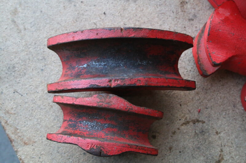 Rothenberger ROBULL Typ E, 3/8-2" Rohrbiegemaschine offener Biegerahmen, Zubehör – Bild 9