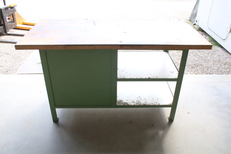 Werkbank Werktisch Werkstatt Tisch Arbeitstisch ex Bundeswehr 1500x700mm – Bild 4