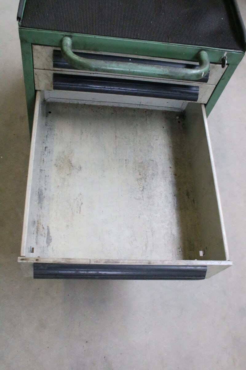 Werktatt Schubladenschrank Rollcontainer Werkzeugschrank fahrbar, 4 Schubläden – Bild 7