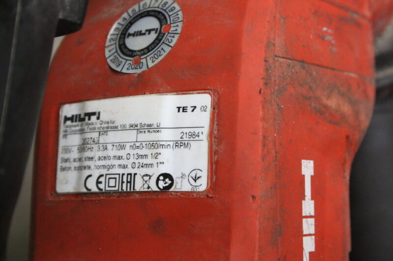 Hilti TE7 Bohrhammer Kombihammer TE 7 Bohrmaschine – Bild 6