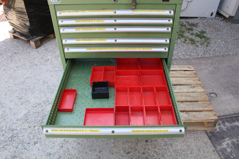 Hoffmann Schubladenschrank Werkzeugschrank Werkstattschrank Kleinteileschrank N2 – Bild 13