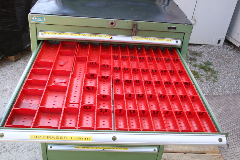 Hoffmann Schubladenschrank Werkzeugschrank Werkstattschrank Kleinteileschrank N2 – Bild 8