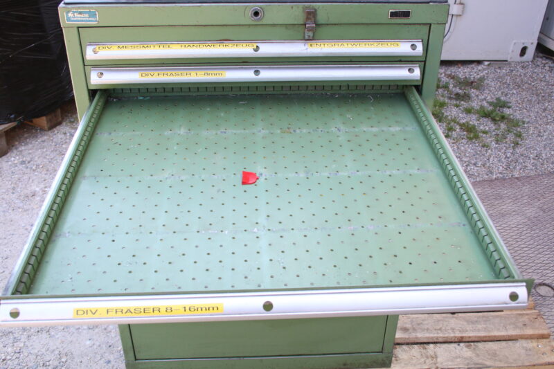 Hoffmann Schubladenschrank Werkzeugschrank Werkstattschrank Kleinteileschrank N2 – Bild 9