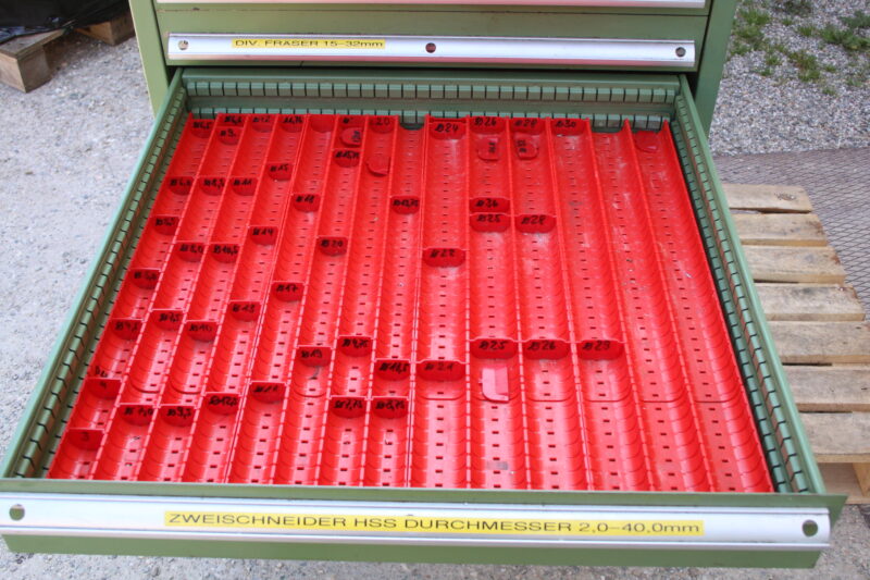 Hoffmann Schubladenschrank Werkzeugschrank Werkstattschrank Kleinteileschrank N2 – Bild 14