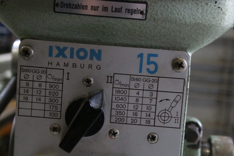 Ixion BTB 15 STP Tischbohrmaschine Standbohrmaschine Bohrmaschine – Bild 4