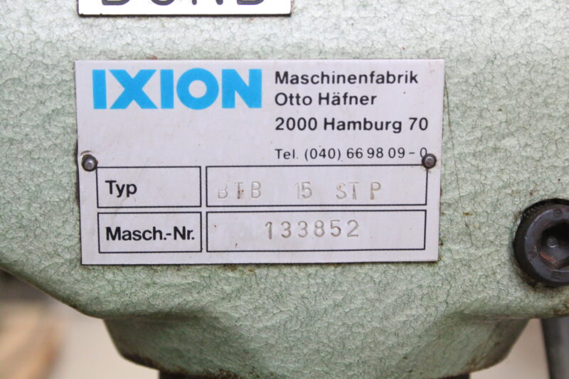 Ixion BTB 15 STP Tischbohrmaschine Standbohrmaschine Bohrmaschine – Bild 7