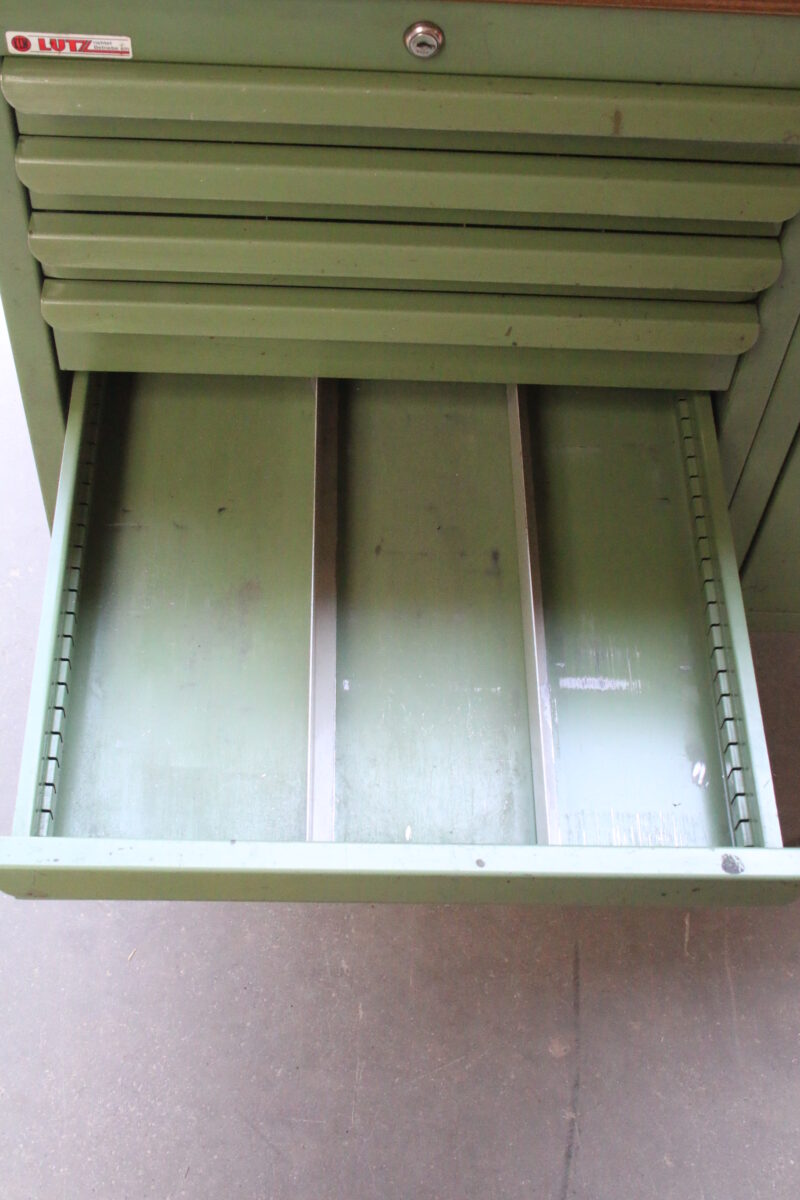 KLW Lutz fahrbarer Werkzeugschrank mit Werkbank Schubladenschrank 1060mm – Bild 10