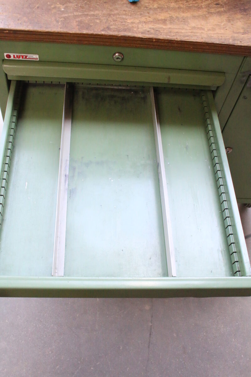 KLW Lutz fahrbarer Werkzeugschrank mit Werkbank Schubladenschrank 1060mm – Bild 7