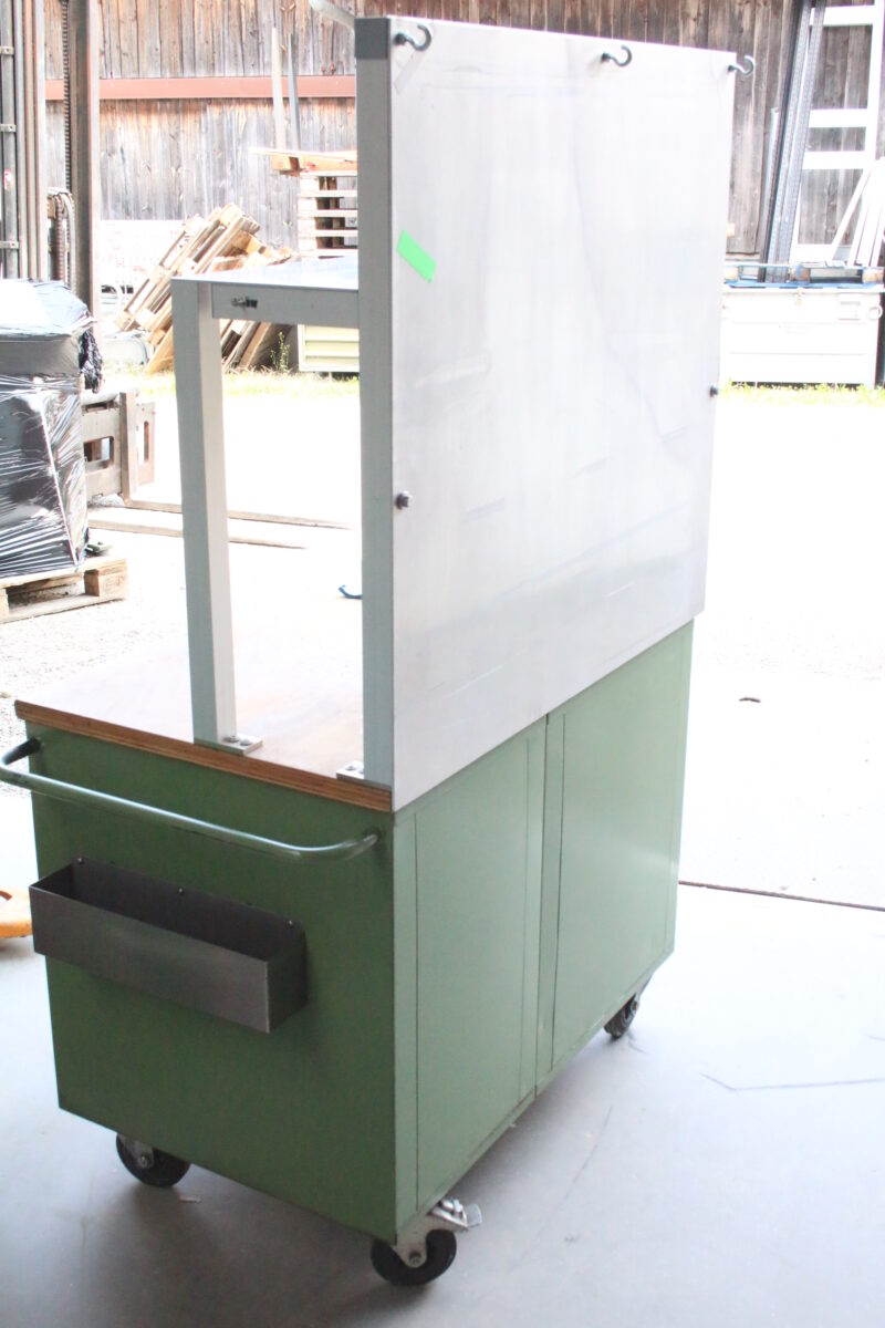 KLW Lutz fahrbarer Werkzeugschrank mit Werkbank Schubladenschrank 1060mm – Bild 2