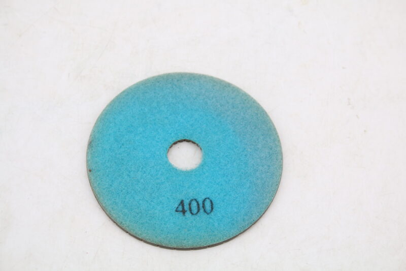 Polierscheiben Schleifpad Polierpad Polieren Ø 100 K400 Blau