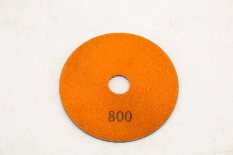 Polierscheiben Schleifpad Polierpad Polieren Ø 100 K800 Orange