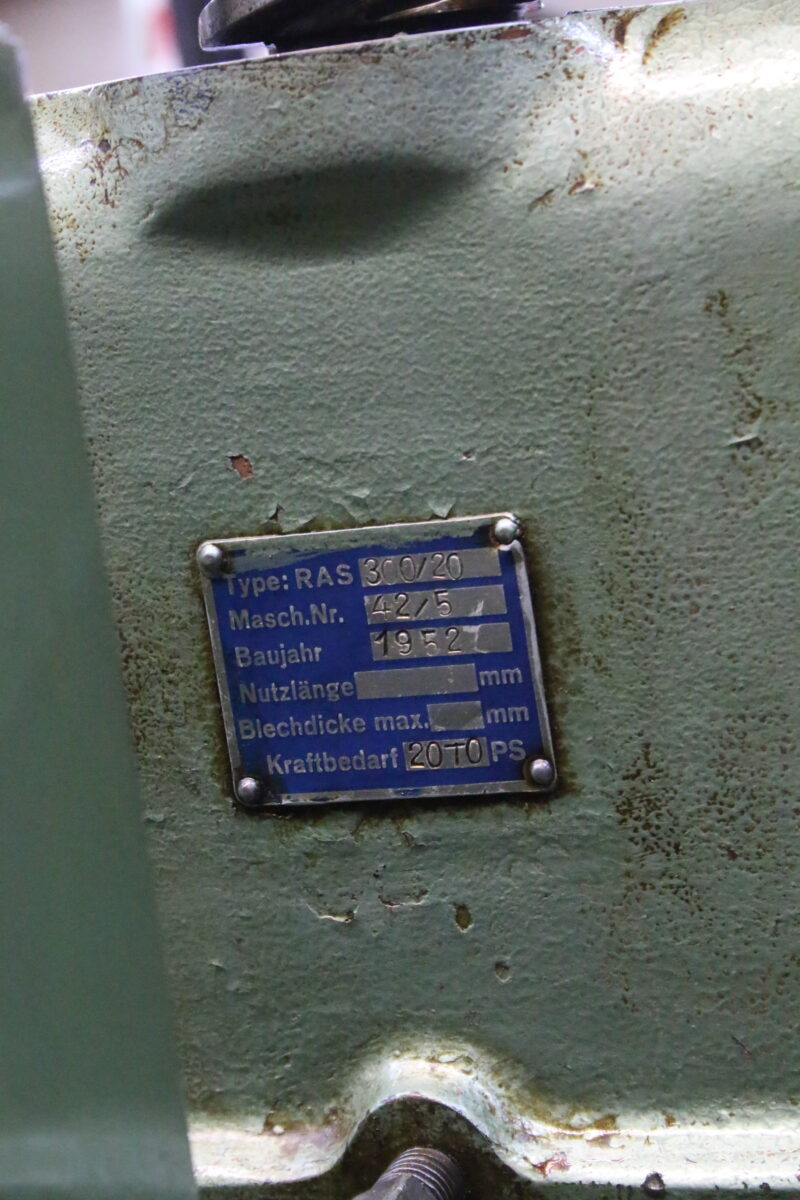 RAS 300/20 Spindelpresse Presse 2 Säulen Handspindelpresse – Bild 4