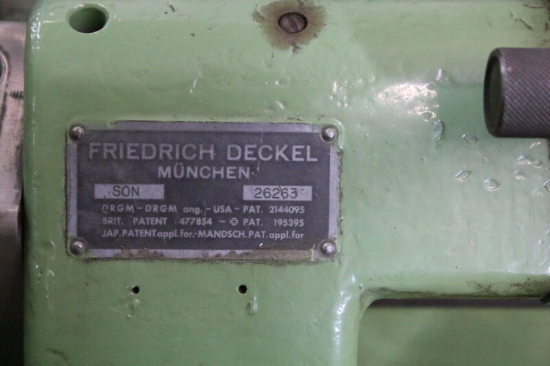 Stichelschleifmaschine Deckel SON Schleifmaschine inkl. Spannhülsen 380 V – Bild 4