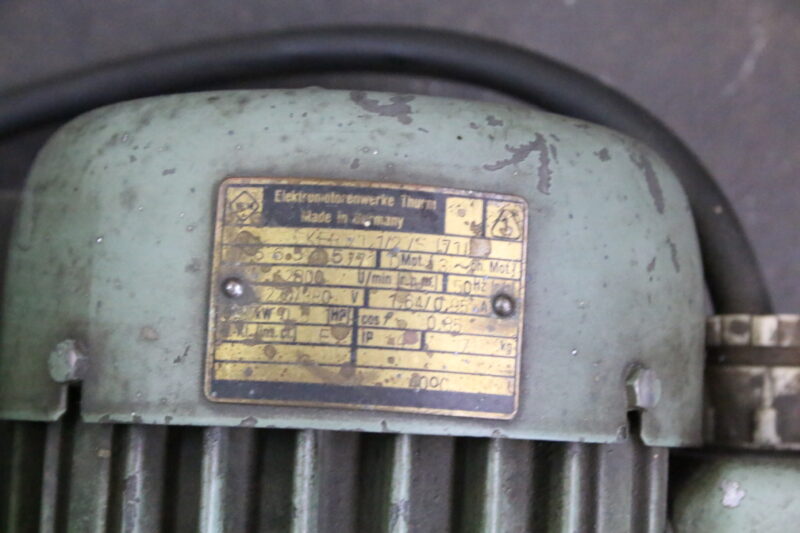 Stichelschleifmaschine Deckel SON Schleifmaschine inkl. Spannhülsen 380 V – Bild 5