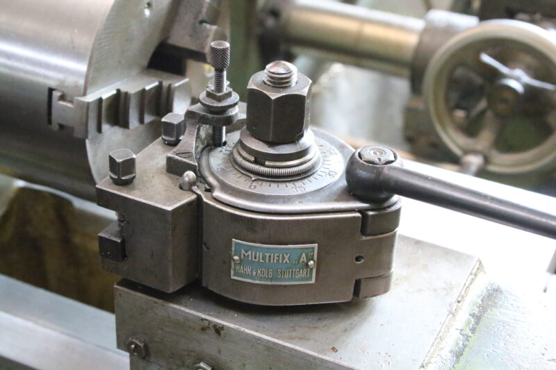 Weiller Hommel Drehbank Drehmaschine Werkzeugmaschine inkl Röhm Backenfutter – Bild 5