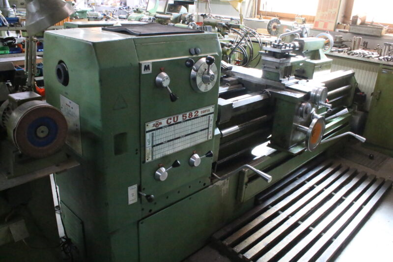 ZMM CU 582 Sofia Drehbank Drehmaschine Manuell