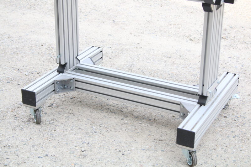 Zeichentisch Tisch Ablage Aluprofile Fahrbar – Bild 6