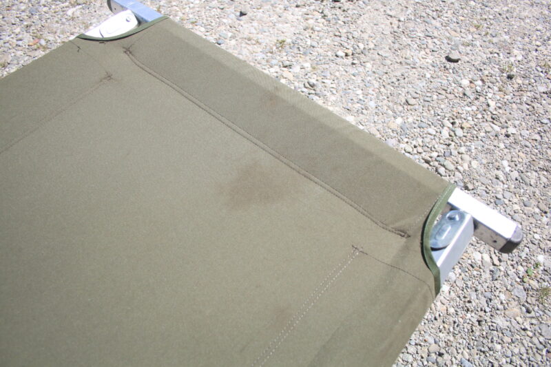 Bundeswehr Feldbett Aluminium klappbar Feldliege Klappbett – Bild 3