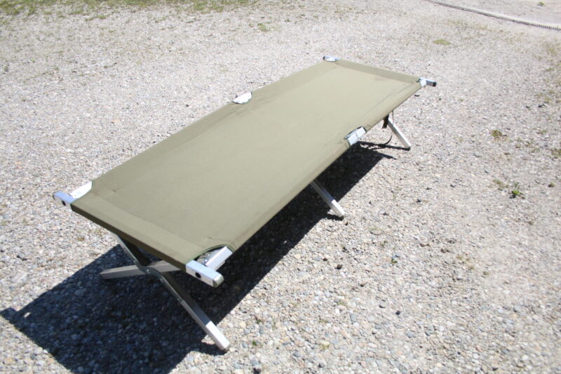 Bundeswehr Feldbett Aluminium klappbar Feldliege Klappbett