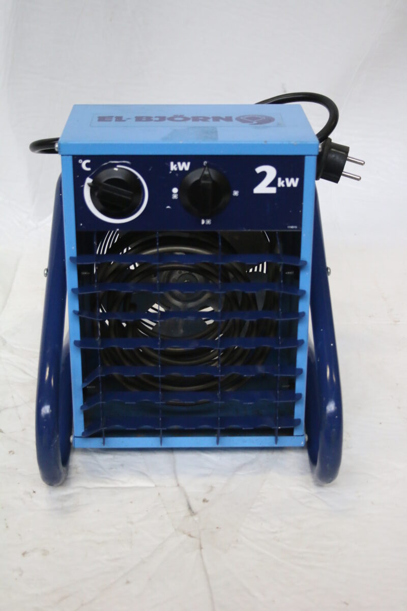 El Björn VF 21A elektr. Heizlüfter Bauheizer Heizgerät Elektroheizer Heizsystem