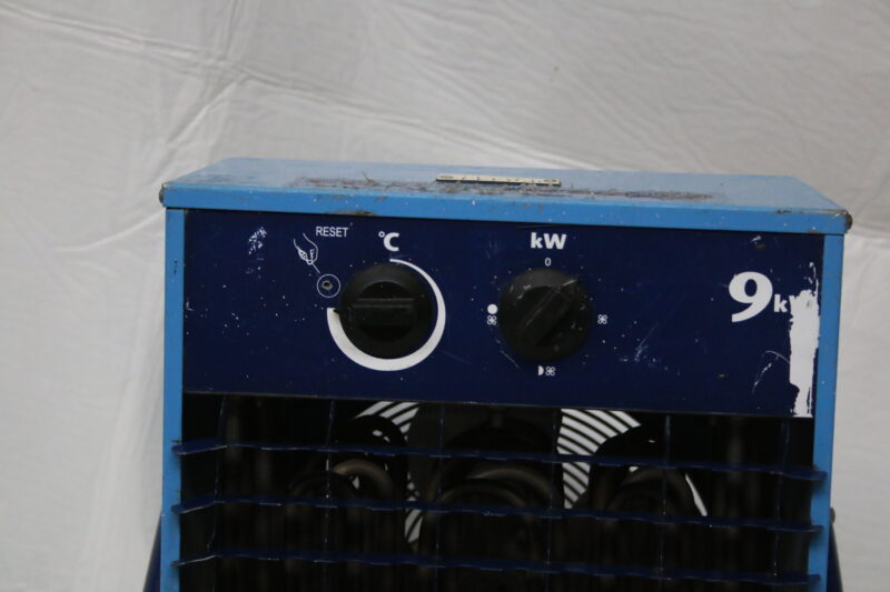 El Björn VF 9B elektr. Heizlüfter Bauheizer Heizgerät Elektroheizer Heizsystem – Bild 2