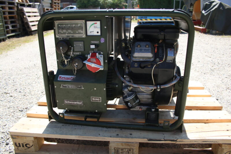 Kirsch 5,5 BVF Notstromaggregat Benzin 5,5 kVA Aggregat Stromgenerator Generator – Bild 3